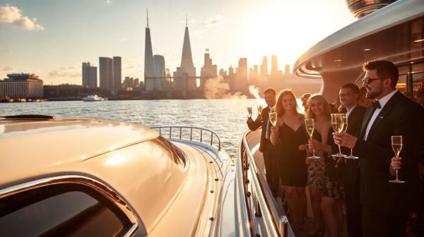 Top yacht party rental options for memorable London events